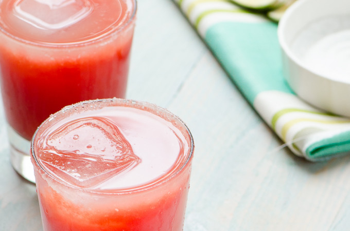 One Last Summer Libation: Watermelon Margaritas