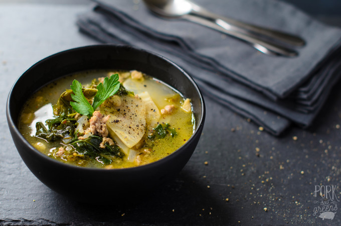 Sausage and Kale Soup