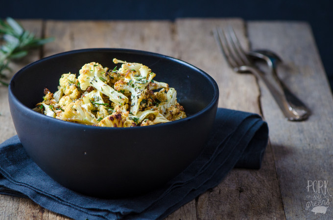 Garlic Bread Cauliflower